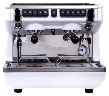 Кофемашина автоматическая Nuova Simonelli Appia Life Compact 2Gr V 220V white+economizer+Easy Cream+high groups