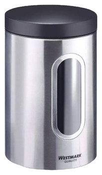 Банка для сыпучих продуктов Westmark 62382260, с окошком (объем 2300 мл., диам. 132 мм., высота 220 мм.)