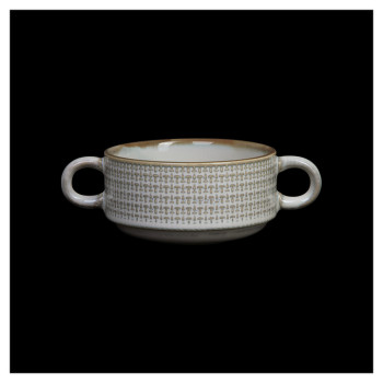 Бульонная чашка Corone Alveare HS179491 6" 100 мм 280 мл (фарфор) бежевая