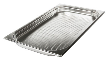 Гастроемкость Kitchen Muse 811-40P GN 1/1-4 (530х325х40) перф., нерж. сталь