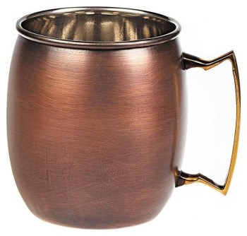 Кружка для коктейля P.L. Proff Cuisine 73038041 / SG-95387 "Antique Copper Moscow Mule" 480 мл (нерж. сталь) антик