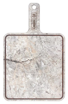 Доска разделочная ComposeEat DRRJ33213031OA4 33х21 см, с ручкой, мрамор серый
