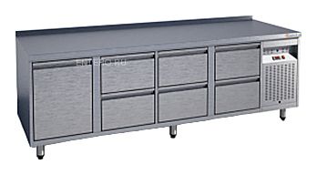 Стол холодильный Gastrolux СОБ4П-226/1Д6Я/S (внутренний агрегат)