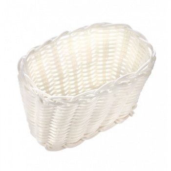 Корзинка пластиковая 160х100х100 мм белая [White 3560]