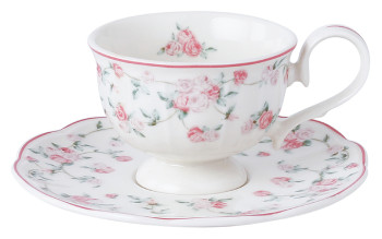 Пара кофейная Noble Retro Ritz-La Vie En Rose 100 мл