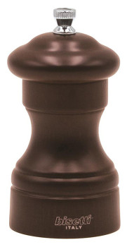 Мельница для соли Bisetti Aosta 5MST h=100 мм бук, грецкий орех