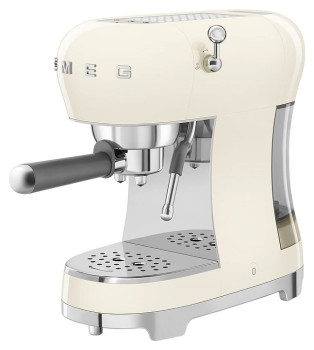 Эспрессо кофемашина SMEG ECF02CREU кремовая