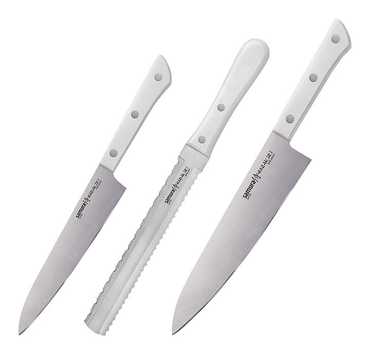 Набор кухонных ножей Samura Harakiri SHR-0230W