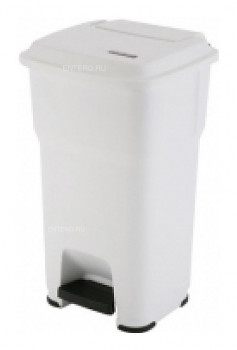Контейнер для мусора Vileda Professional ГЕРА, 85 л, белый