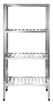 Стеллаж кухонный Luxstahl СРРП-1800x900x400