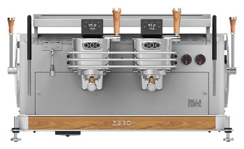 Кофемашина Dalla Corte 1 MC ZERO 2 WO 400 белый, дуб