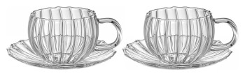 Набор из 2 кофейных чашек с блюдцами IVV 8057.2