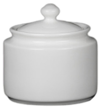 Сахарница с крышкой Corone White LQ-QK15027 95х95х80 мм