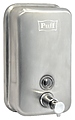 Дозатор жидкого мыла Puff 8608m антивандальный матовый, 0.8 л