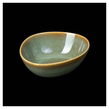 Салатник Corone Primavera HS167027 6,25" 500 мл 16 см (фарфор) овальный зеленый