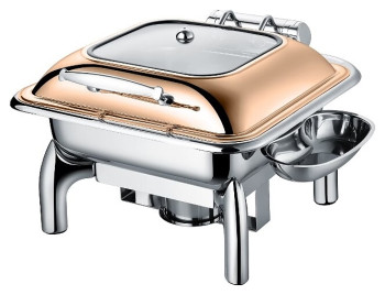 Чафинг-диш Crazy Pan CP-CHD017RG розовое золото