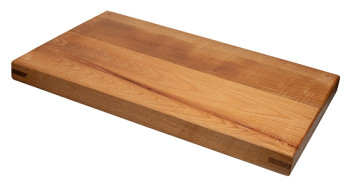 Доска разделочная с деревянными стяжками и шкантами Luxstahl 600х300х40 мм бук