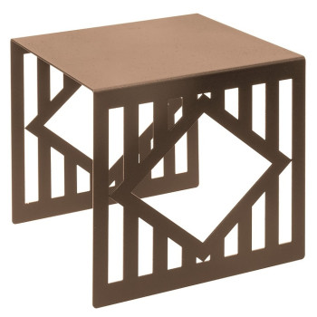 Подставка фуршетная Luxstahl Квадрат 170х170х170 мм бронза