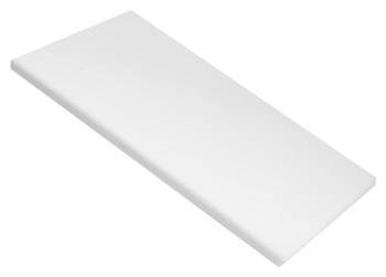 Доска разделочная Клен 250х150х10 мм белая, пластик