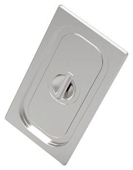 Крышка для гастроемкости Kadzama GN 1/3-150 (325х176) нерж. сталь