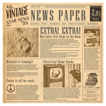 Термолист для сервировки P.L. Proff Cuisine GU-FP1212K-CB "Vintage" (1000 шт.) 30х30 см квадратный коричневый