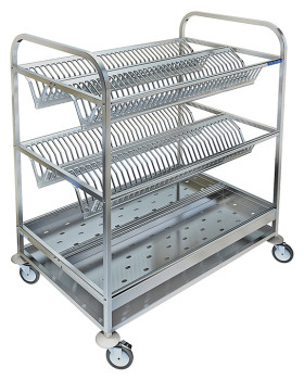 Тележка для сушки посуды Restoinox ТСТС-3-9/6