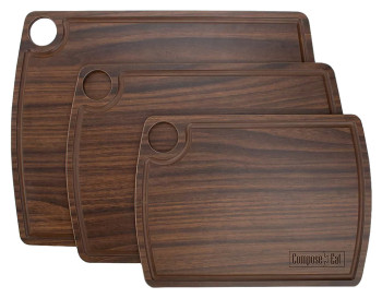 Набор разделочных досок ComposeEat ND30655KL6 3 шт., орех