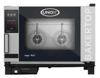 Пароконвектомат UNOX XEBC-04EU-E1LM-MP петли справа