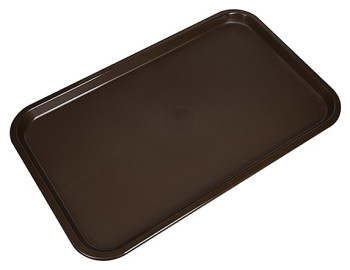 Поднос столовый Клен КН-4759/04004 530х330 мм (полипропилен) темно-коричневый