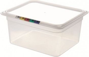 Гастроемкость из полипропилена без крышки GN 1/2 325х265х150 мм прозрачная [21007]