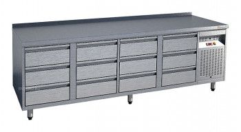 Стол холодильный Gastrolux СОБ4Г-226/12Я/S (внутренний агрегат)