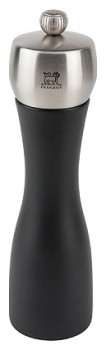 Мельница для соли Peugeot Fidji 17163, 54х200 мм, бук / металлический измельчитель, черная