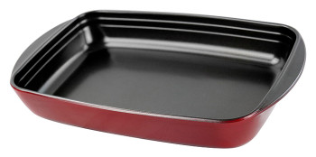 Форма для выпечки Vitrinor 310х210х50 мм прямоугольная, красная