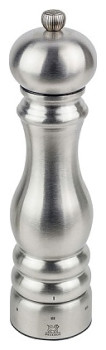 Мельница для перца Peugeot Paris Chef u'Select 32494, 60х220 мм, нержавеющая сталь / металлический измельчитель, серебро