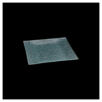 Тарелка Corone Aqua 9,8" 25х25 см (стекло) квадратная
