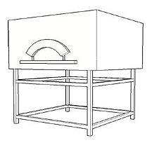 Печь для пиццы дровяная CEKY S100