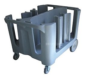 Тележка для тарелок EKSI C01 (коричневая)