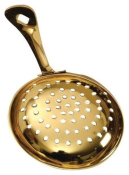 Стрейнер P.L. Proff Cuisine JS08G "Джулеп" d=8 см h=16 см (нерж. сталь) бронза