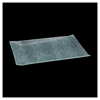 Блюдо сервировочное Corone Aqua 12,6"х8,7" 32х22 см (стекло) прямоугольное