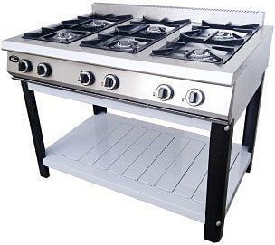 Плита газовая Grill Master Ф6ЖТЛПГ на подставке