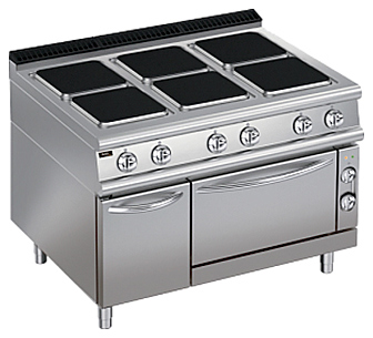 Плита электрическая Apach Chef Line LRE127FECS