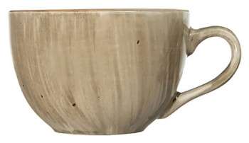 Чашка чайная Corone Natura HL900850B 250 мл серо-коричневая