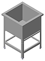 Ванна моечная ITERMA ВМС-Э/1-7/7