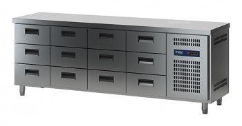 Стол холодильный ТММ СХСБ-2/12Я (2280x700x870)
