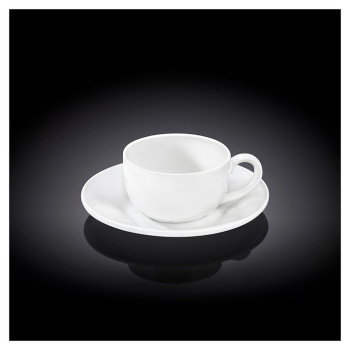 Набор из 4 кофейных чашек с блюдцами Wilmax WL-993002 / 4C