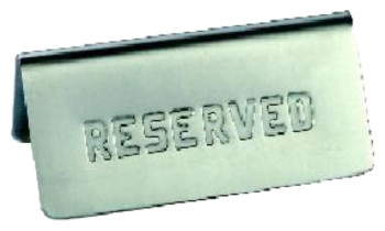 Табличка "Резерв" MGSteel SBTE1
