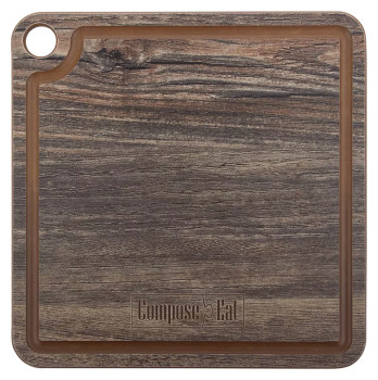 Доска сервировочная ComposeEat PGM1740634KL6 18х18 см, дуб мореный