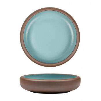 Блюдо салатник 21,5 см h5,6 cм 800 мл Blue Matt New Taiga P.L. [3]