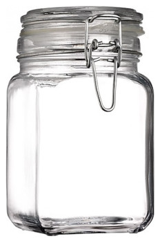 Банка Pasabahce Kremlin 97626/b 1050 мл с крышкой и бугельным замком (стекло / металл)