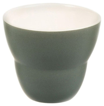 Чашка P.L. Proff Cuisine Barista 4072 (grey blue) 250 мл (фарфор) темно-зеленая